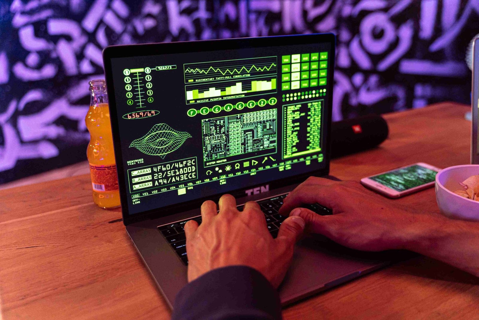 An image illustrating Securing Your Business Financials from Cyber Threats - secure financials cyber threats