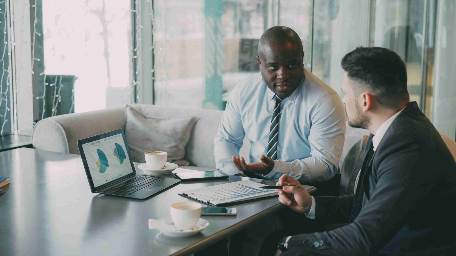An image illustrating Coffee Talk: Making Your Money Story Shine for Investors